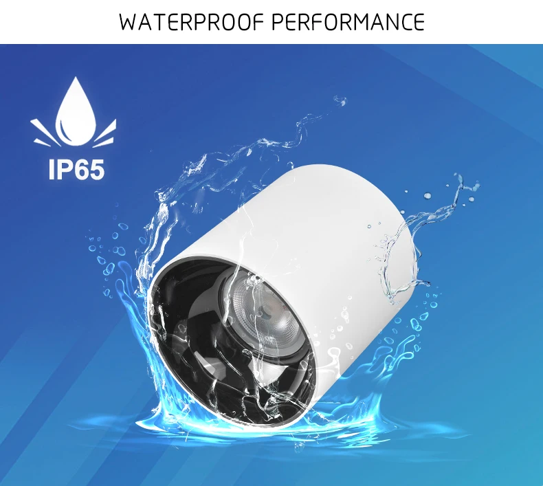 Factory 8W 15W 20W 32W 42W Suspended Pendent Lamp Waterproof Ip65 COB Led Surface Mounted Downlight For Hotel