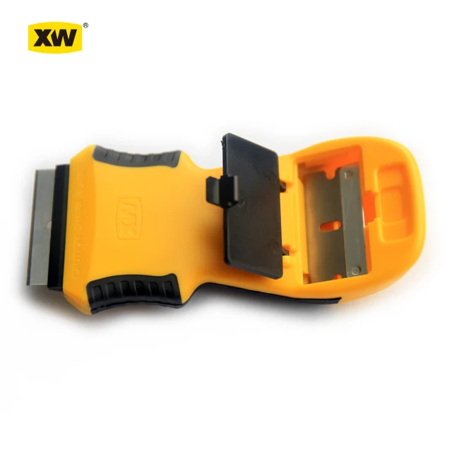 
TPR grip mini ABS easy change blade window cleaning scraper 