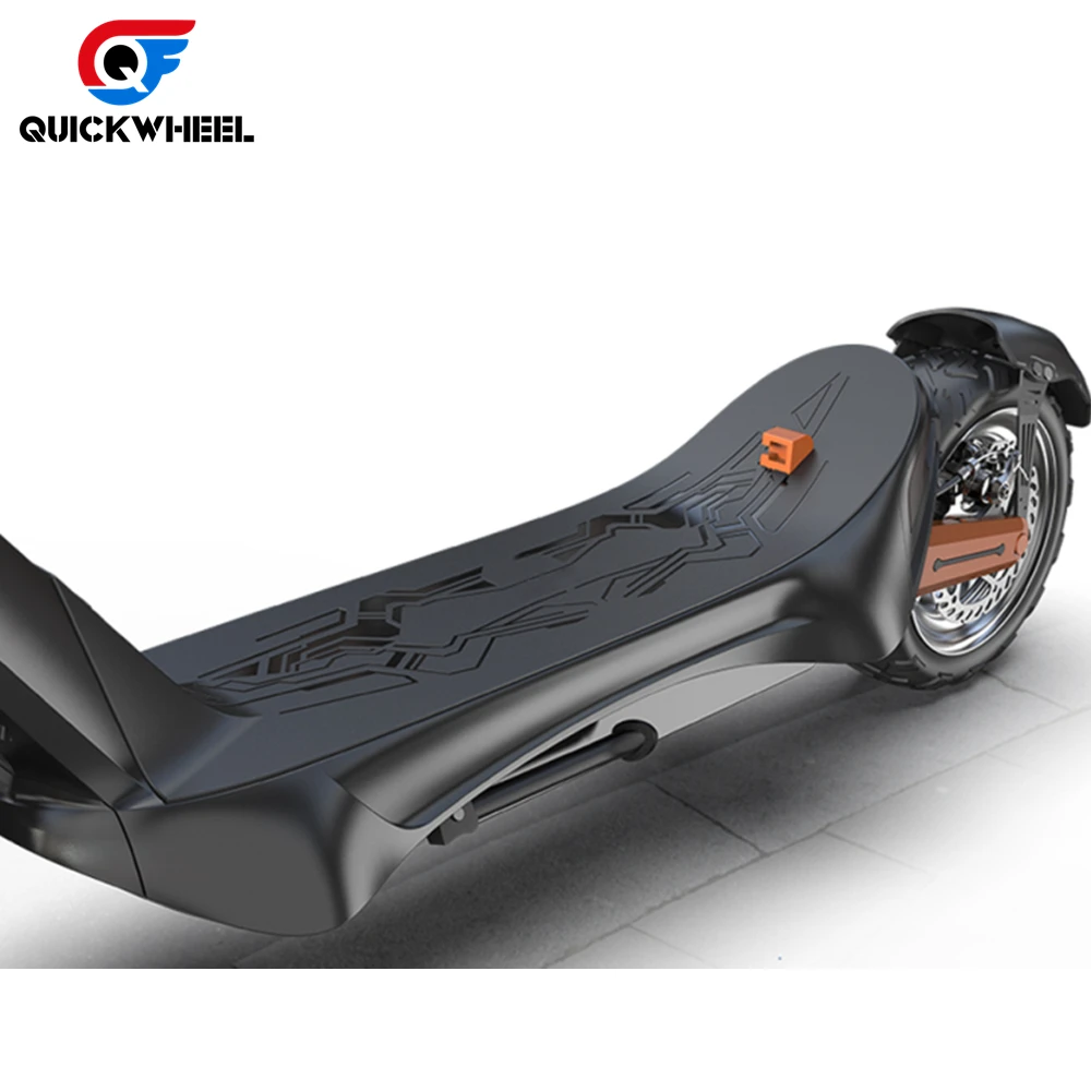 Quickwheel Eu Warehouse Electric Bike Scooter 500W Two Wide Wheel E Scooter 48V 10.4Ah Duel Motor Electric Scooter Distributors