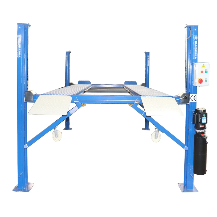 Garage Parking Equipment Four Post Hydraulic Car Lifter 4 Post Car Parking Lift