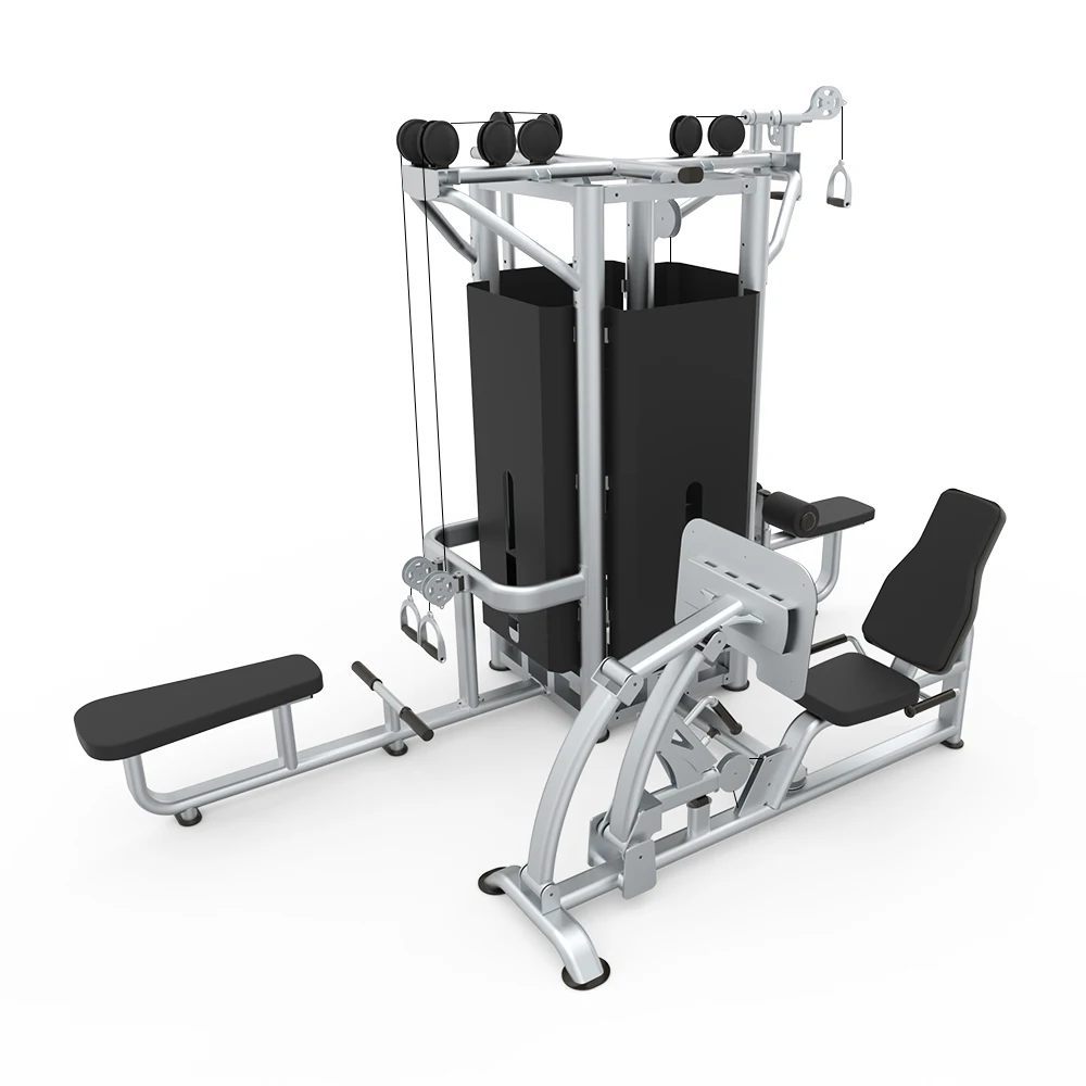 Multi Gym Station Fitness Equipment Commercial Fitness Machine with CE Eertification 4 Station