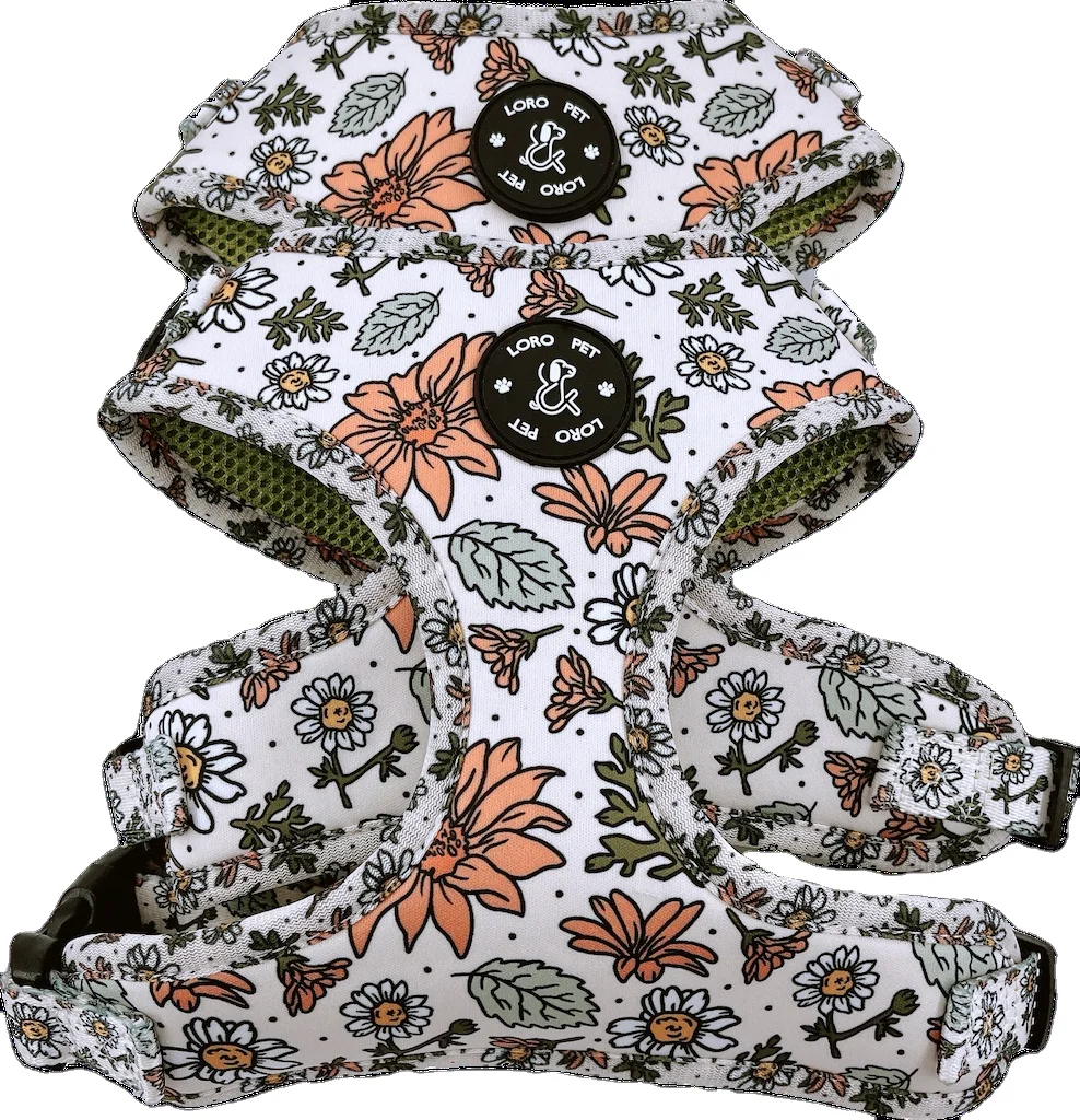 Tactical Soft Pet No Pull Adjustable Dog Harness Custom Reversible Small Designer Custom Dog Harness Set Dog Harness