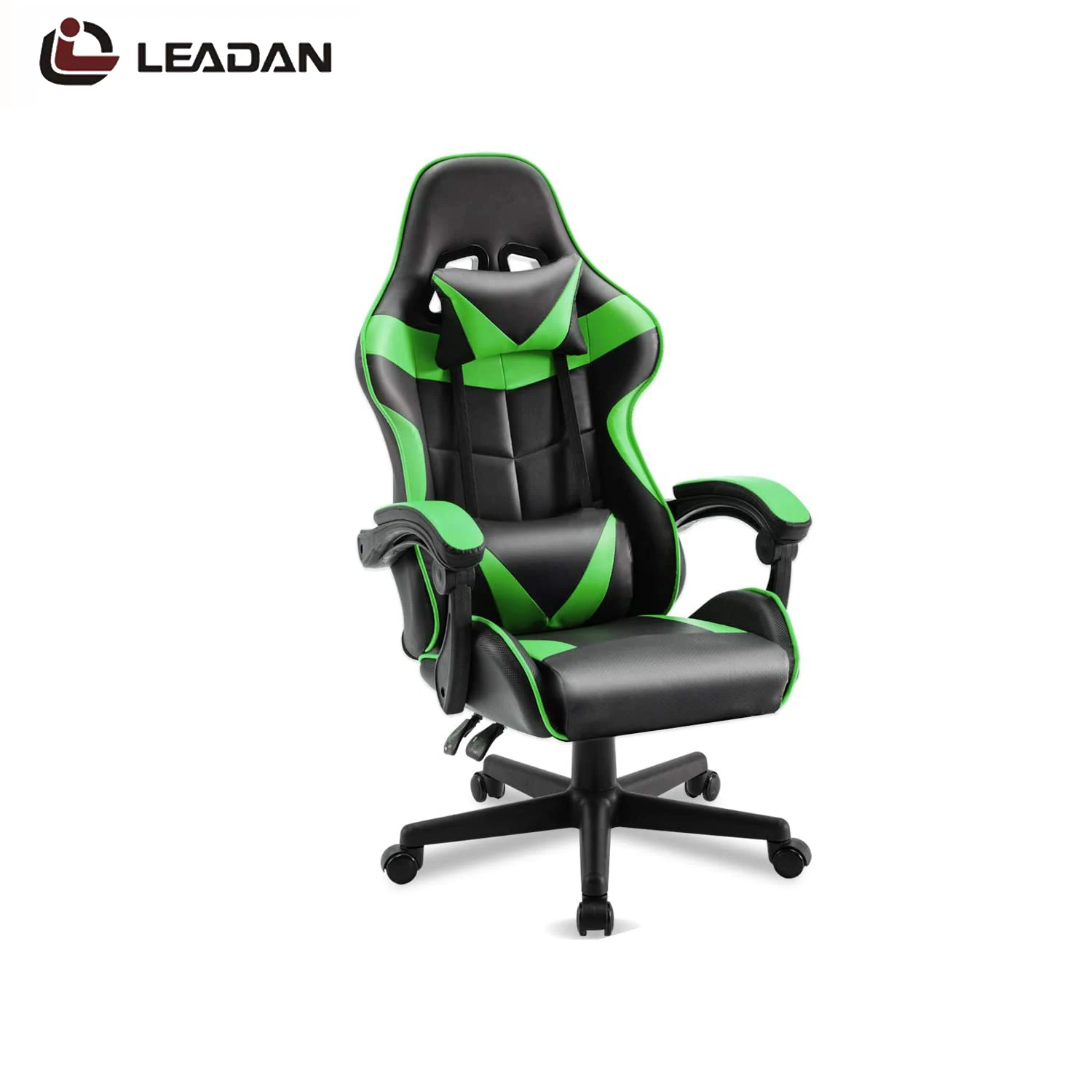 
LEADAN green scorpion rgb custom secret lab led massage game cheap chair scorpion gaming chair racing rgb led pc computer 