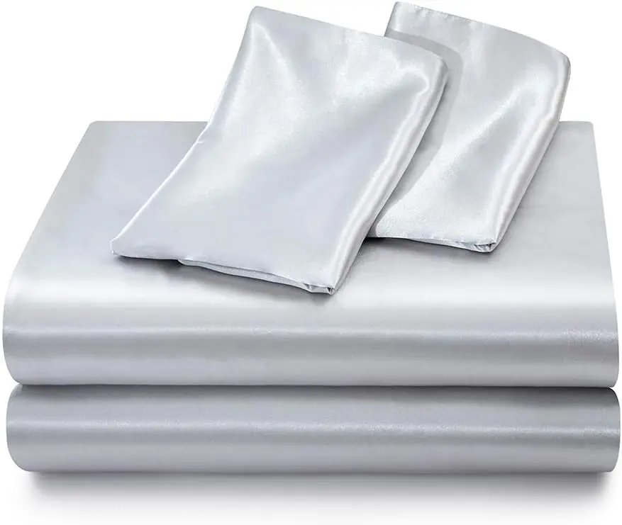 100% Organic Natural Silk Bedding Mulberry Silk Sheets Bedding Set