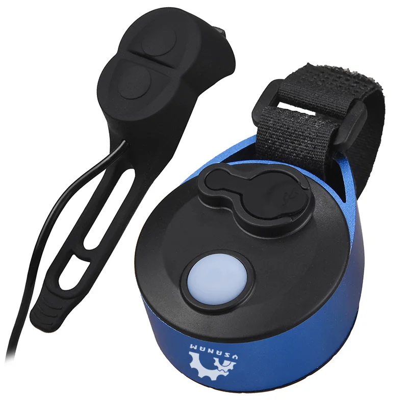 YSANAM Bcicleta Bike Horn Electronic Bicycle Bell 100-120 DB Waterproof 4 Sound Modes With Rechargeable Battery