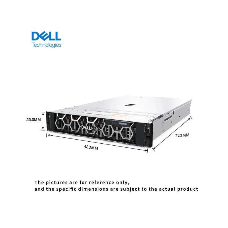 Сервер DellEMC PowerEdge R740 2U подходит для виртуализации больших данных глубокого обучения и интеллектуального GPU-сервера