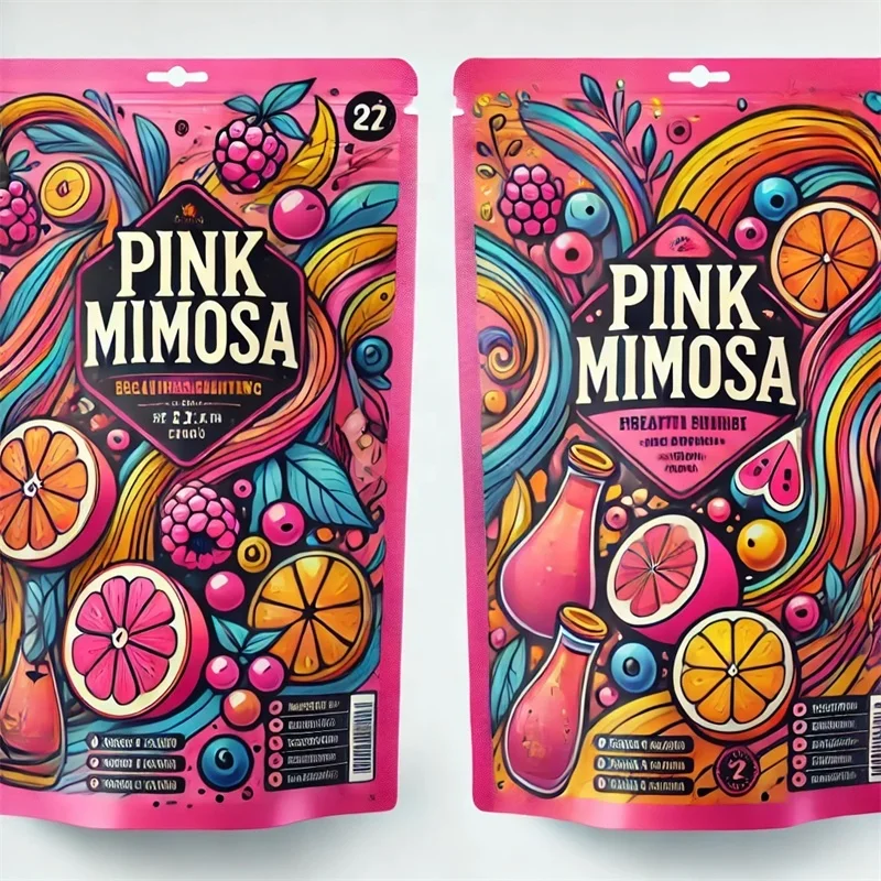 Wholesale Resealable Smell Proof Stand Up Pouch Packaging 3.5G 7G 1Oz 1Lb Ziplock Custom Printed Mylar Bags