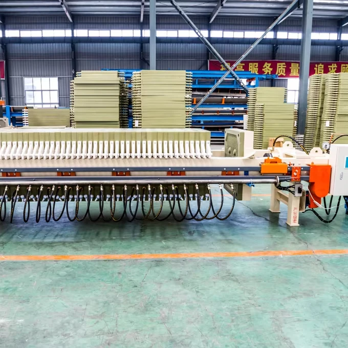 Membrane Filter Press For Waste Water Treatment Garbage Leachute Slurry