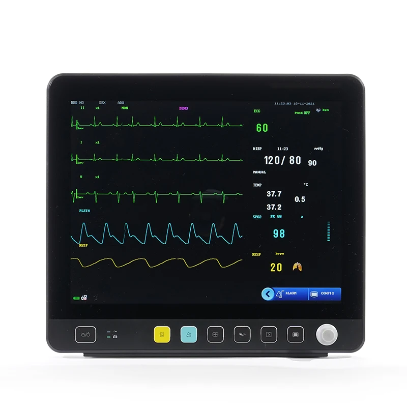 MN-PM005 Good Price Monitor CE & ISO Certified Multi-parameter Monitor Color Display Neonate Patient Monitor