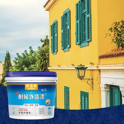 Factory price Emulsion latex Weather Resistance paint for the exterior wall coating