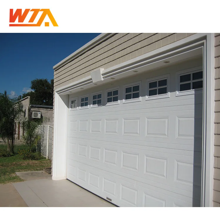 Cheap Steel Overhead sectional garage door for Villa