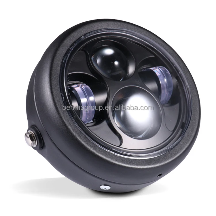 Аксессуары для мотоциклов Vantage 5 75 дюйма круглая фара мотоциклетная cafe