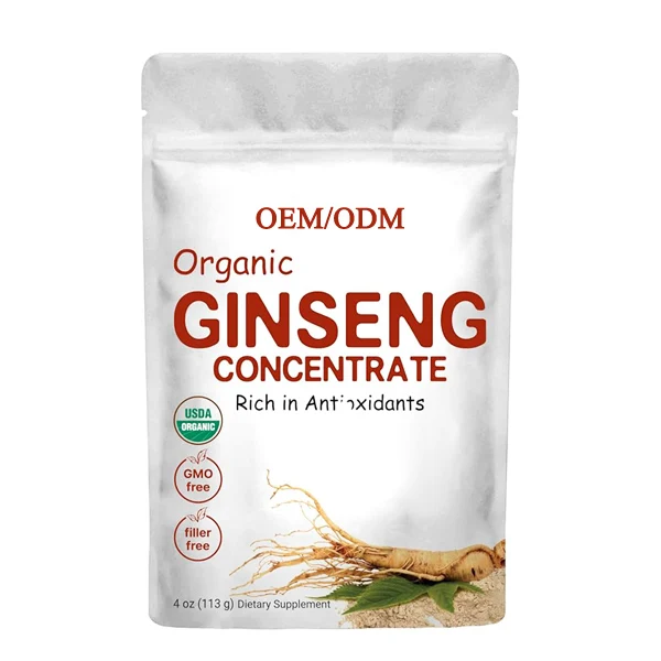 Customization label for korean red ginseng extract ginseng powder