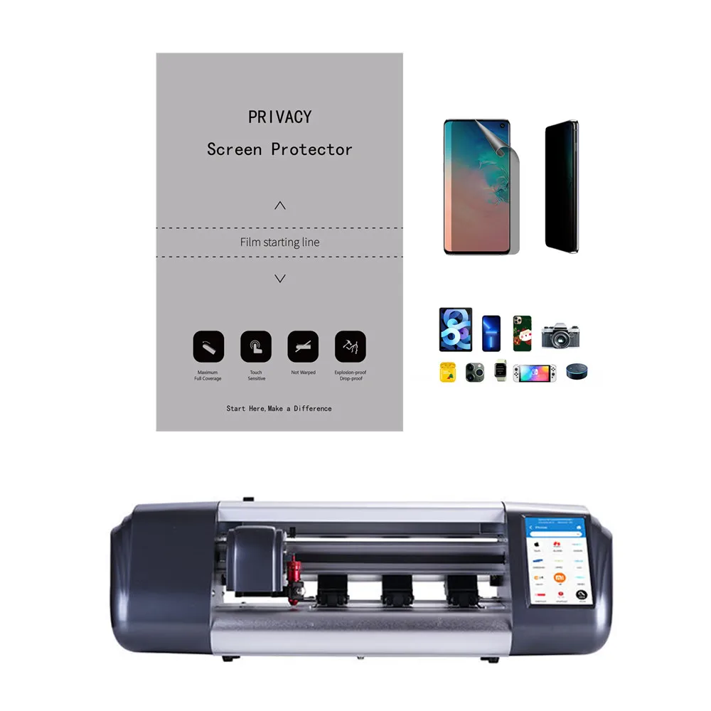 Automatic Repair Universal TPU Sheet 120*180mm Screen Protector Nano Anti-explosion Hydrogel Film For Blade Cutting Machine