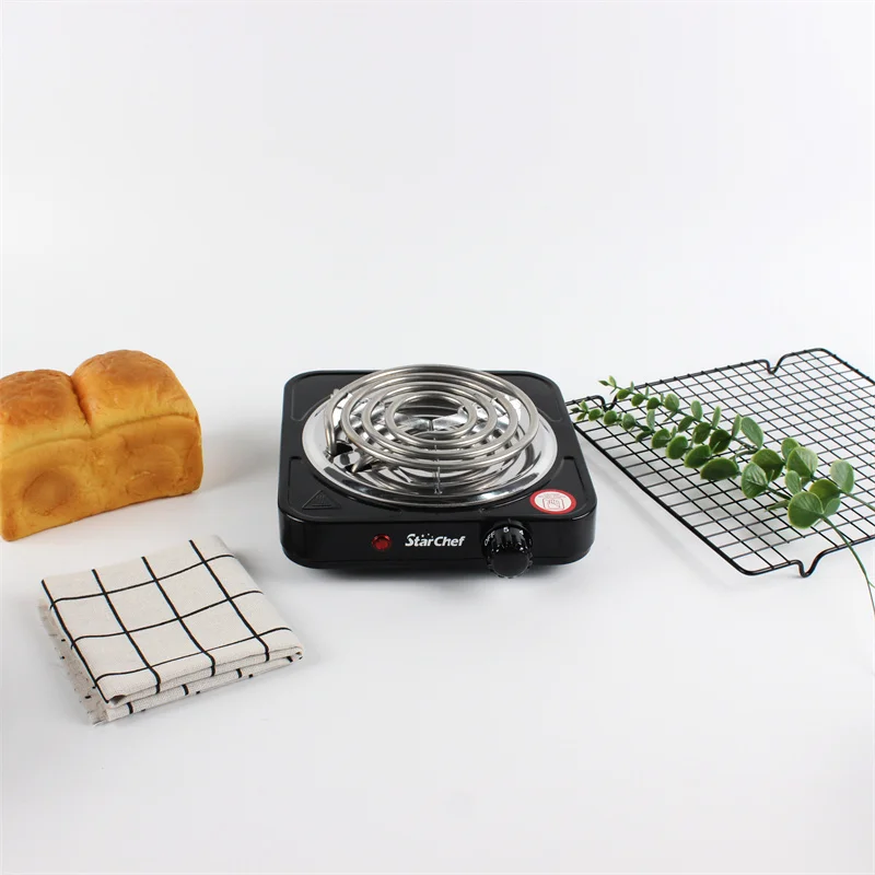 Hot Selling Metal Housing Safety 1500W Single Coil Electric Stove Without Gas