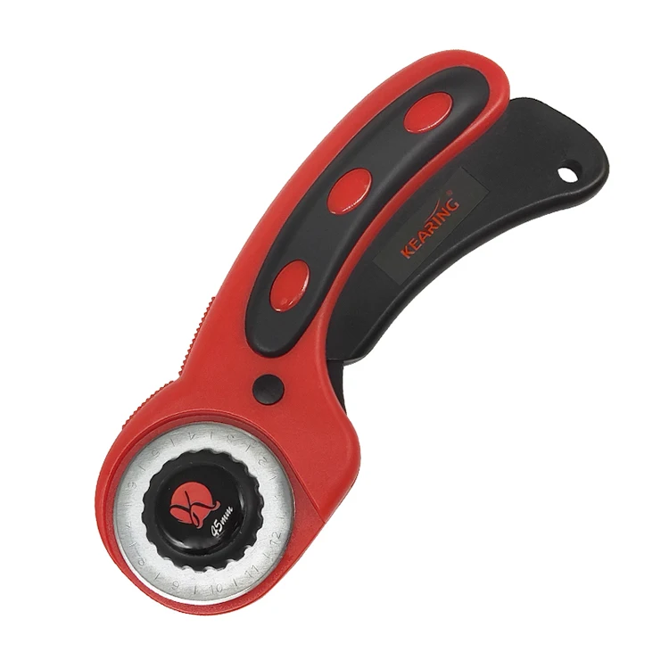 Роторный резак Kearing 45 мм с SKH-9 стальными лезвиями высшего качества для стегания RC45