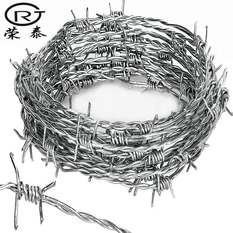 Customizable Specifications farm barb wire fence livestock galvanized barbed wire China Manufacturer