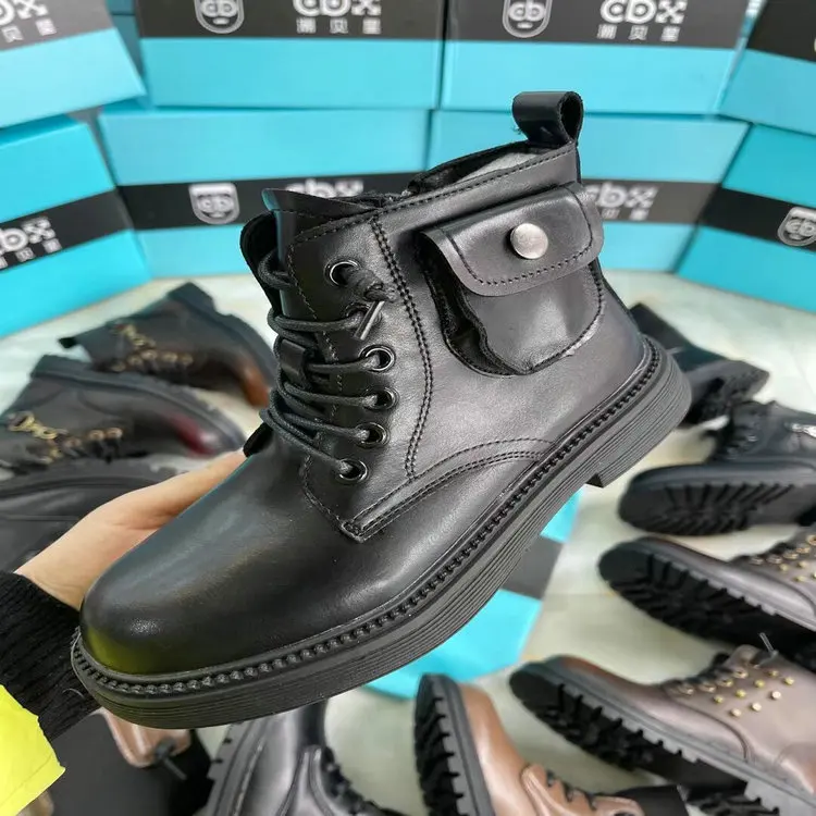 4.25 Dollars Model WYW002 Size 26-37 Leather Material kids thigh high boots with different styles