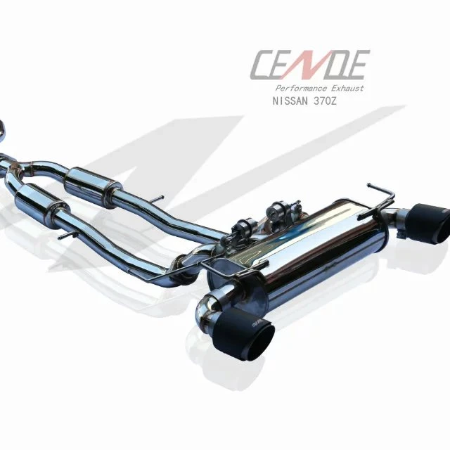  2020 оптовая продажа выхлопная Y-образная труба catback система наконечников из углеродного волокна для выхлопных газов NISSAN 350z