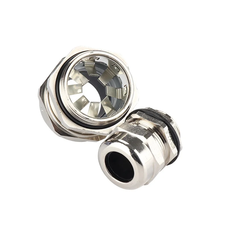 Liquid tight waterproof EMC stuffing cable gland