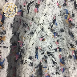 High Quality Wholesale Fashion Garment Women Coat Suit Italian Tweed Fabric For Winter