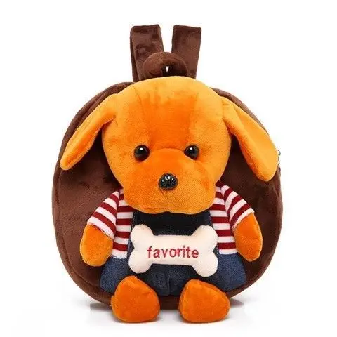 Girls School Student Girls Kids Bookbags Schoolbags Book Cartoon Animal Plush School Bags Backpack Cartoon Plush Doll Backpacks