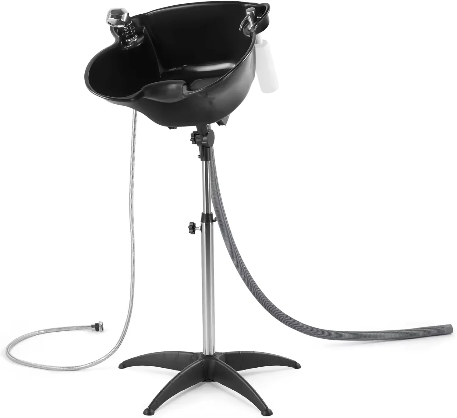 Simple style Deep Shampoo Bowl Adjustable Height Salon Hair Basin