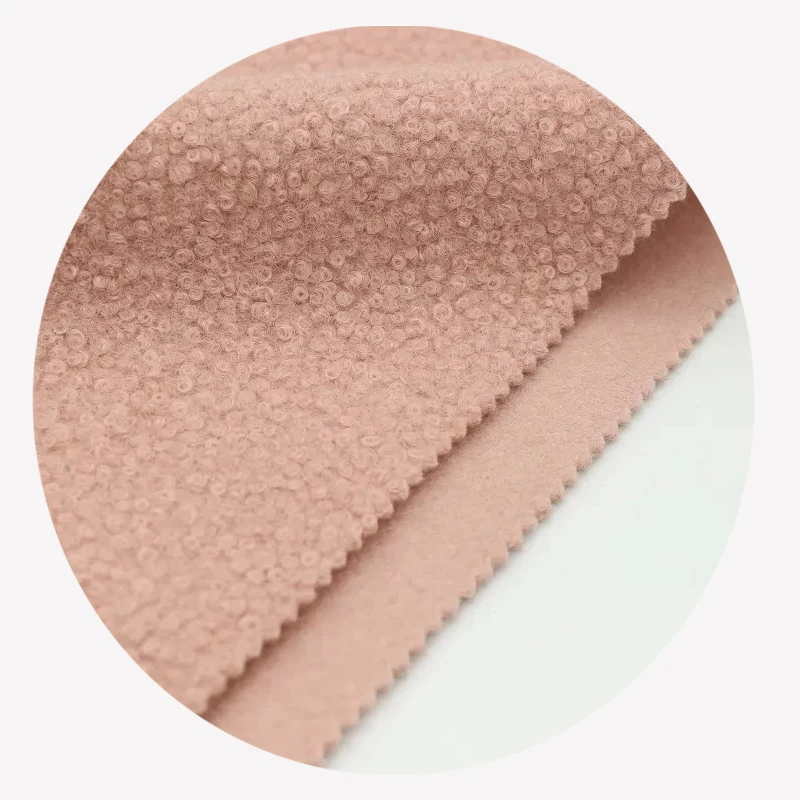 High Quality 100%Polyester 360GSM Anti-Pill Knitted Polar Fleece Fabric With Double Brushed Fabric For Women Coat