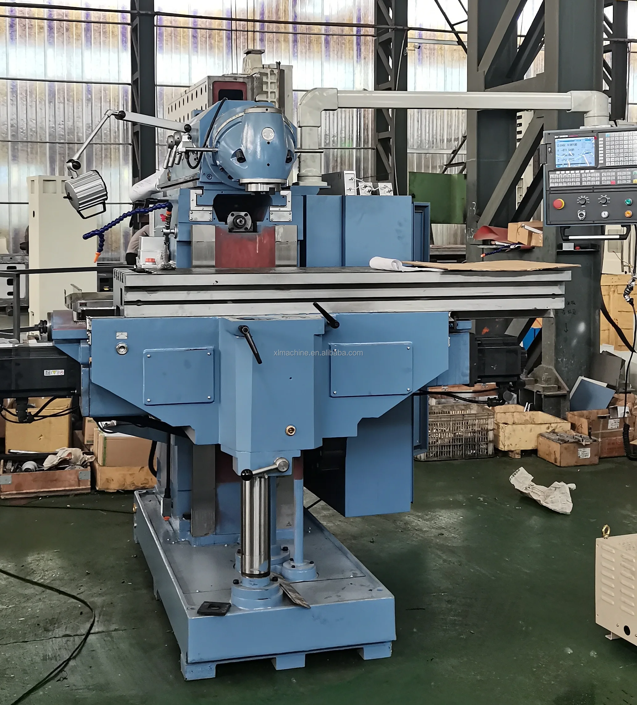 XK5750A heavy duty wide machining range universal CNC milling machine