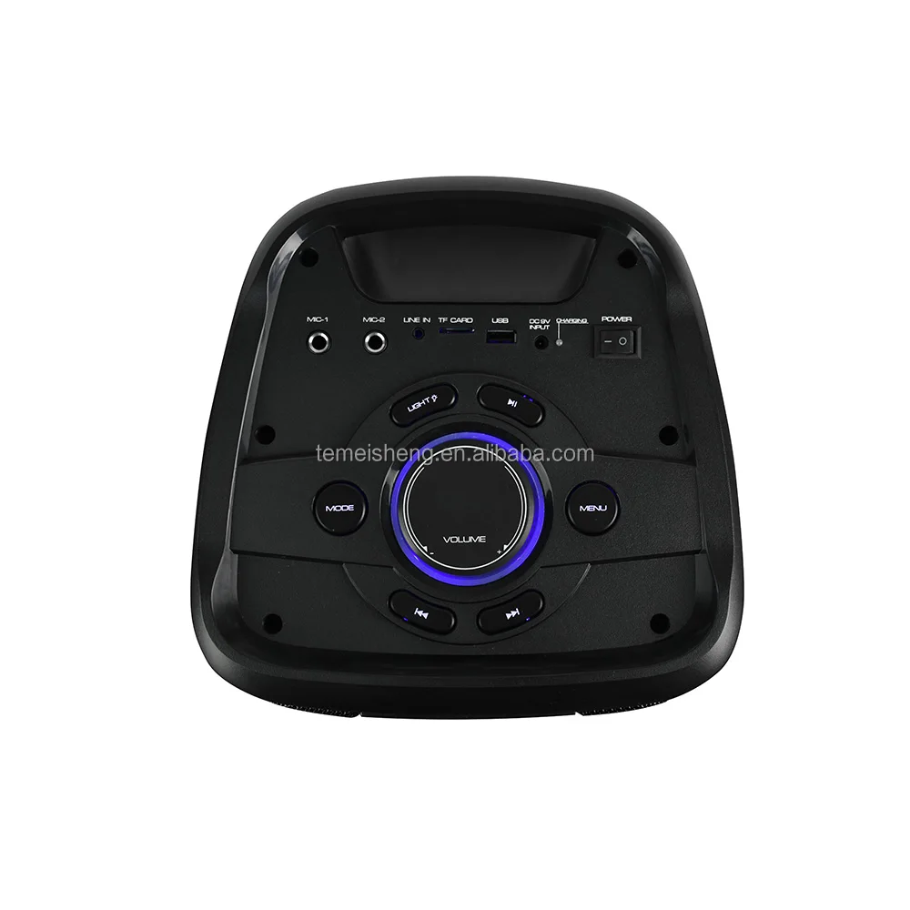 2022 OEM Factory Original partybox 1000 double 6.5 inch wireless Blue-tooth Portable karaoke speaker with dynamic light show