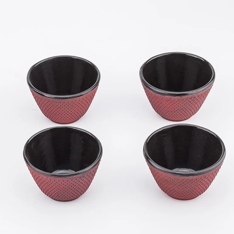 Cast Iron Teacup Chinese Porcelain Tea Cup Bowl Chinese Tea Cup Sake Cup Kung Fu Asian Retro Chinese Style Mug Breakfast