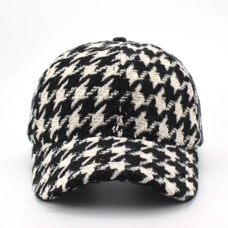 Custom Embroidery LOGO Wool Fur Warm Outdoor Wool Cap For Men Unisex Winter Gorras Baseball Hat