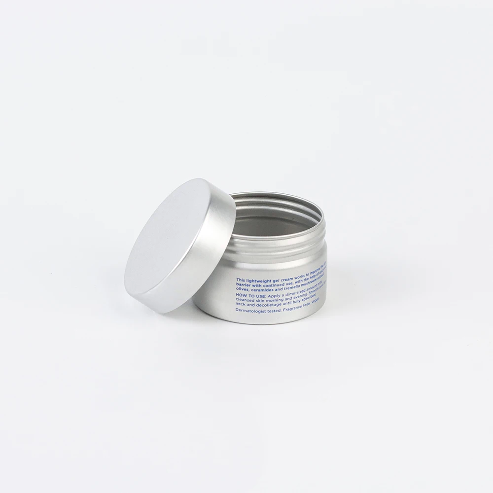 2024 hot sale small volume aluminum jar mini size  empty aluminum tin