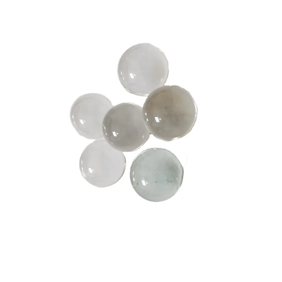 Good quality precision transparent solid glass ball 9.85mm 10mm 11mm for roll on bottle