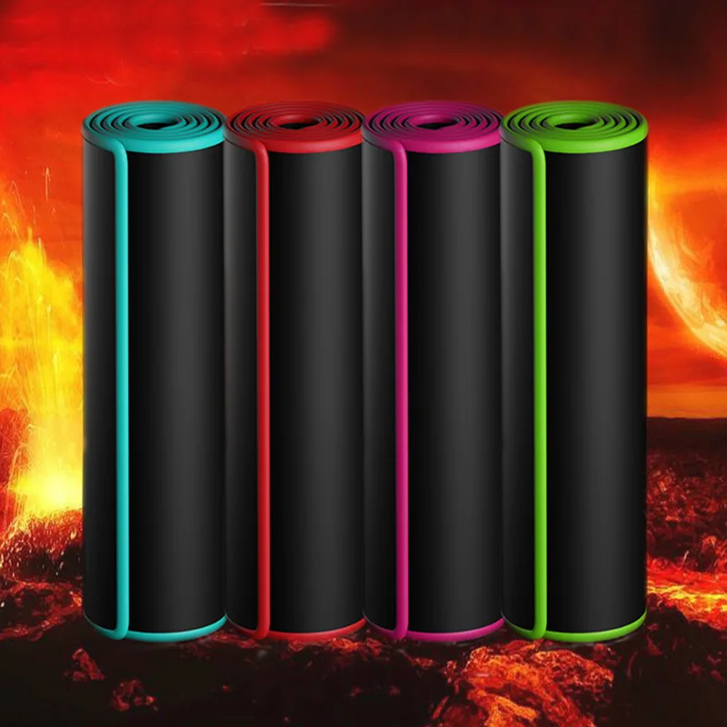 Rubber Fitness Pilates NBR Yoga Mat Custom LOGO Eco-friendly Natural 10mm