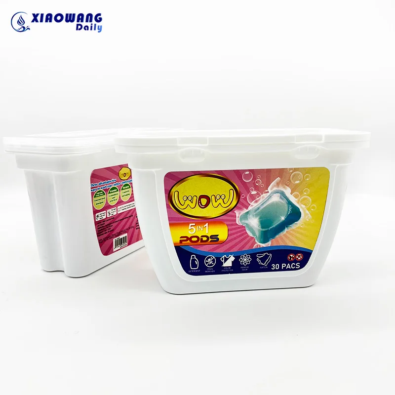 Wow Laundry Detergent Capsule Machine Laundry Pods Detergent For Sale