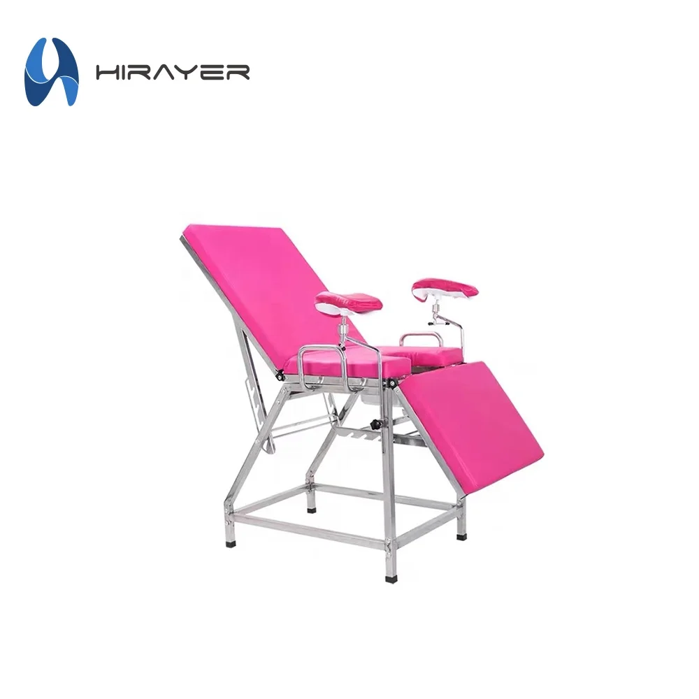2024 New Wholesale Adjustable Manual Gynecology Delivery Beds Hydraulic Obstetric Table Obstetric Delivery Birthing Bed