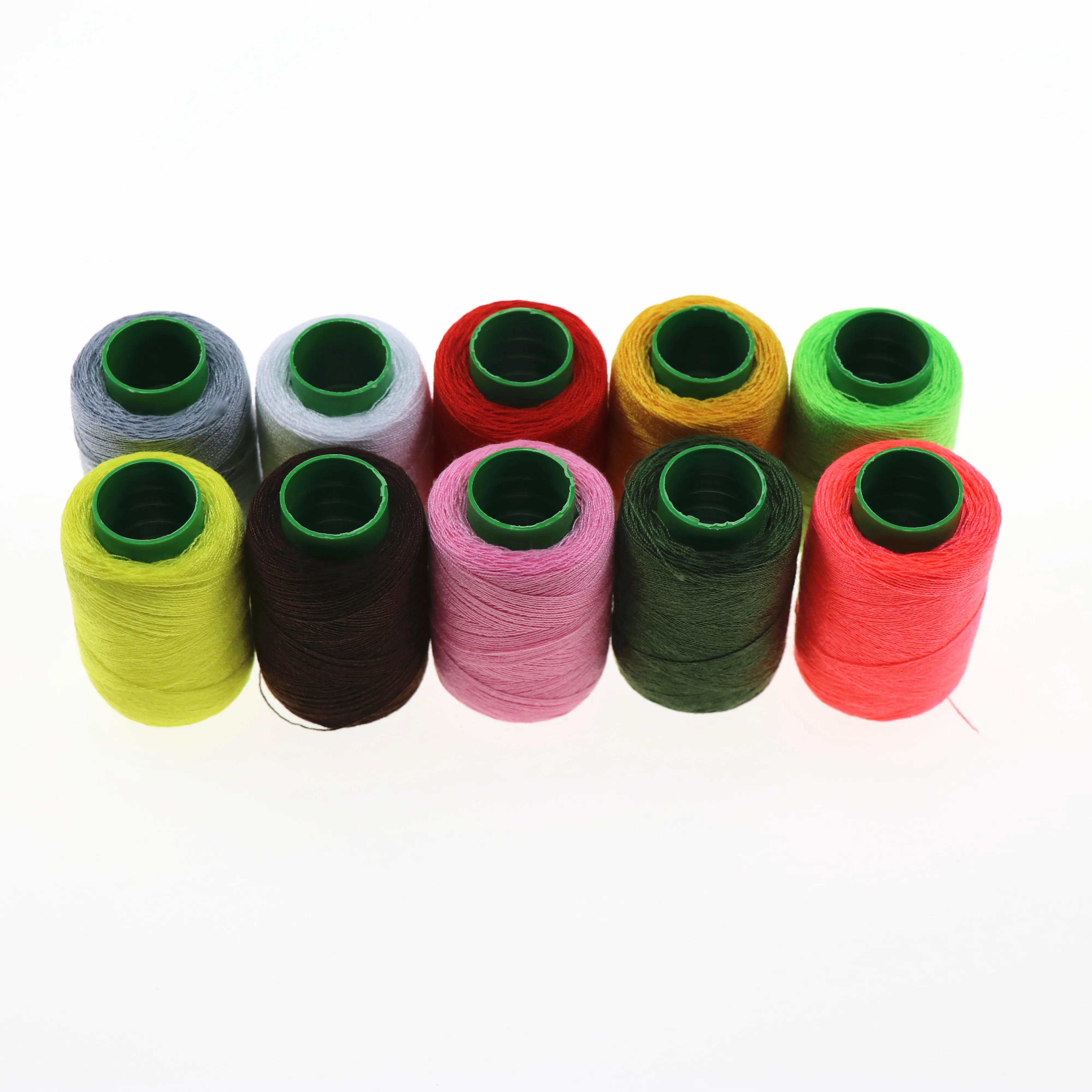
Factory Direct Sale Weaving Polyester Embroidery Sewing Threads Waxed Thread Silk Thread 