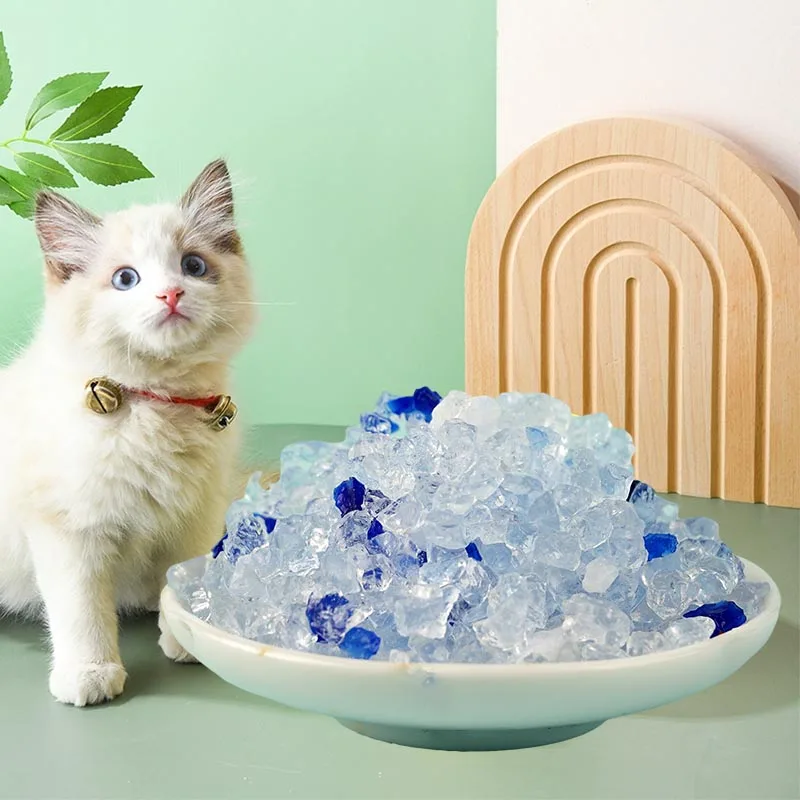 Factory Price Supplier Wholesale Silicone Crystal Perfume Bulk Low Dust Silica Gel Cat Litter