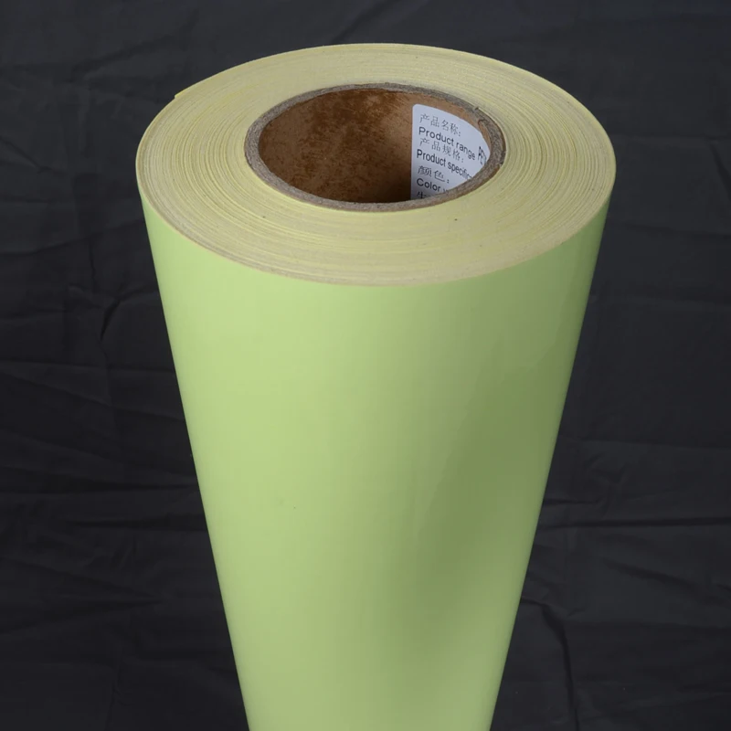 Glow in the Dark Phosphorescent Materials in Sheet or Roll for Decoration
