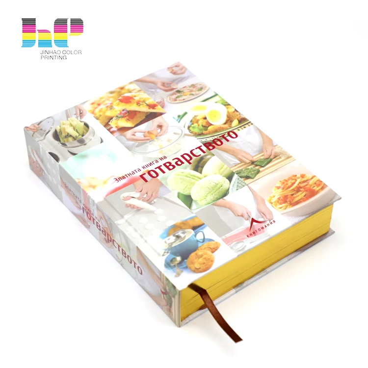 Hardcover softcover wholesale colorful recipe cooking books high quality health food cooking book  printing service