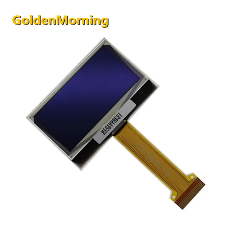 GME 128x64 Resolution SPI IIC Yellow Color 12864 Bright Thin Mini Display OLED