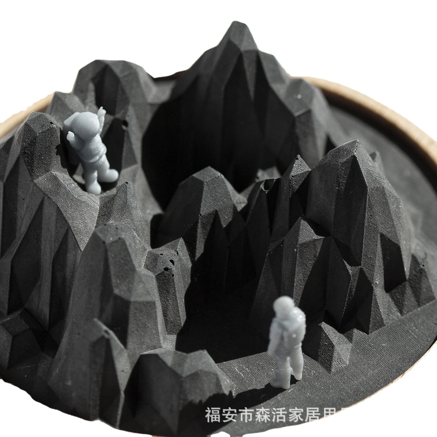 Mountain shape Incense Holder Waterfall Incense Burner Home Decor Aromatherapy Ornament Incense Cones