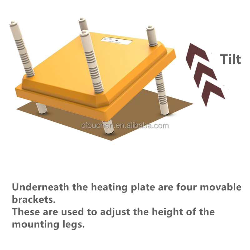 OUCHEN Chick Brooder Heating Plate Warmer Chicken Coop Brooding Heater Poultry Duckling Chook