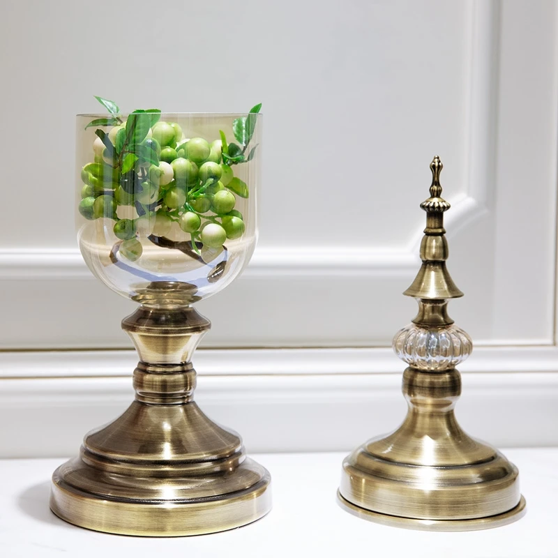 Bowl Gold Wedding Iron Flower Vase Fancy Style Modern Material Origin vases