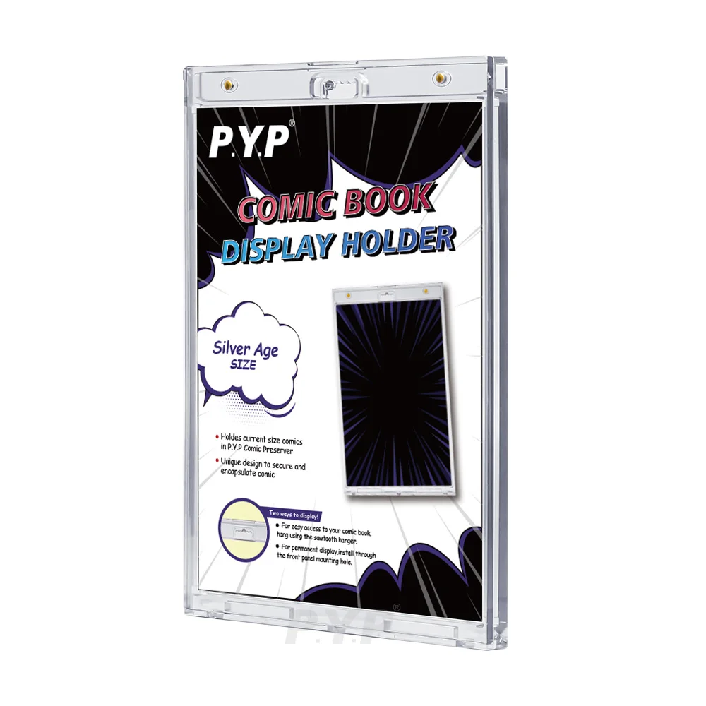 One Touch Silver Age Size Magnetic Comic Book Holder UV Protection