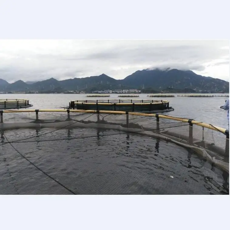 UHMWPE knotted fishing farming cage net