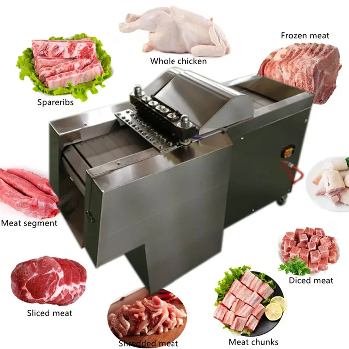 Top Sale			frozen meat cuber cutting machine	commercial chicken meat cutting dicer machine	meat cut machine for home