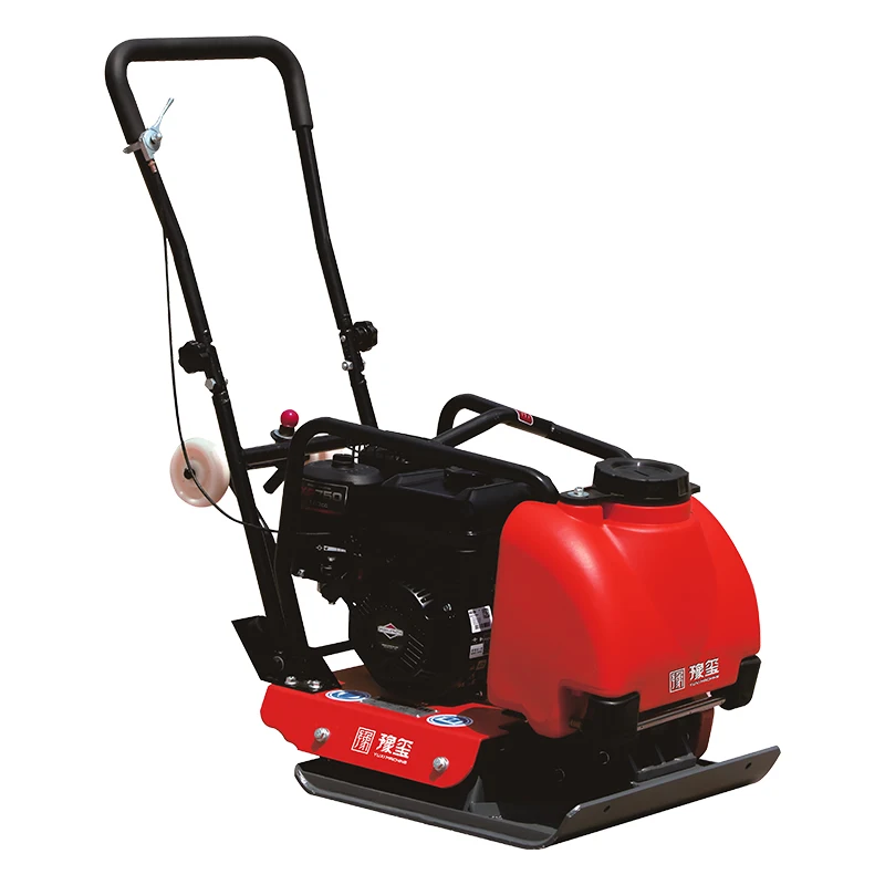 Gasoline Vibrating Plate Compactor Mini Road Roller Soil Vibrator Compactor Plate
