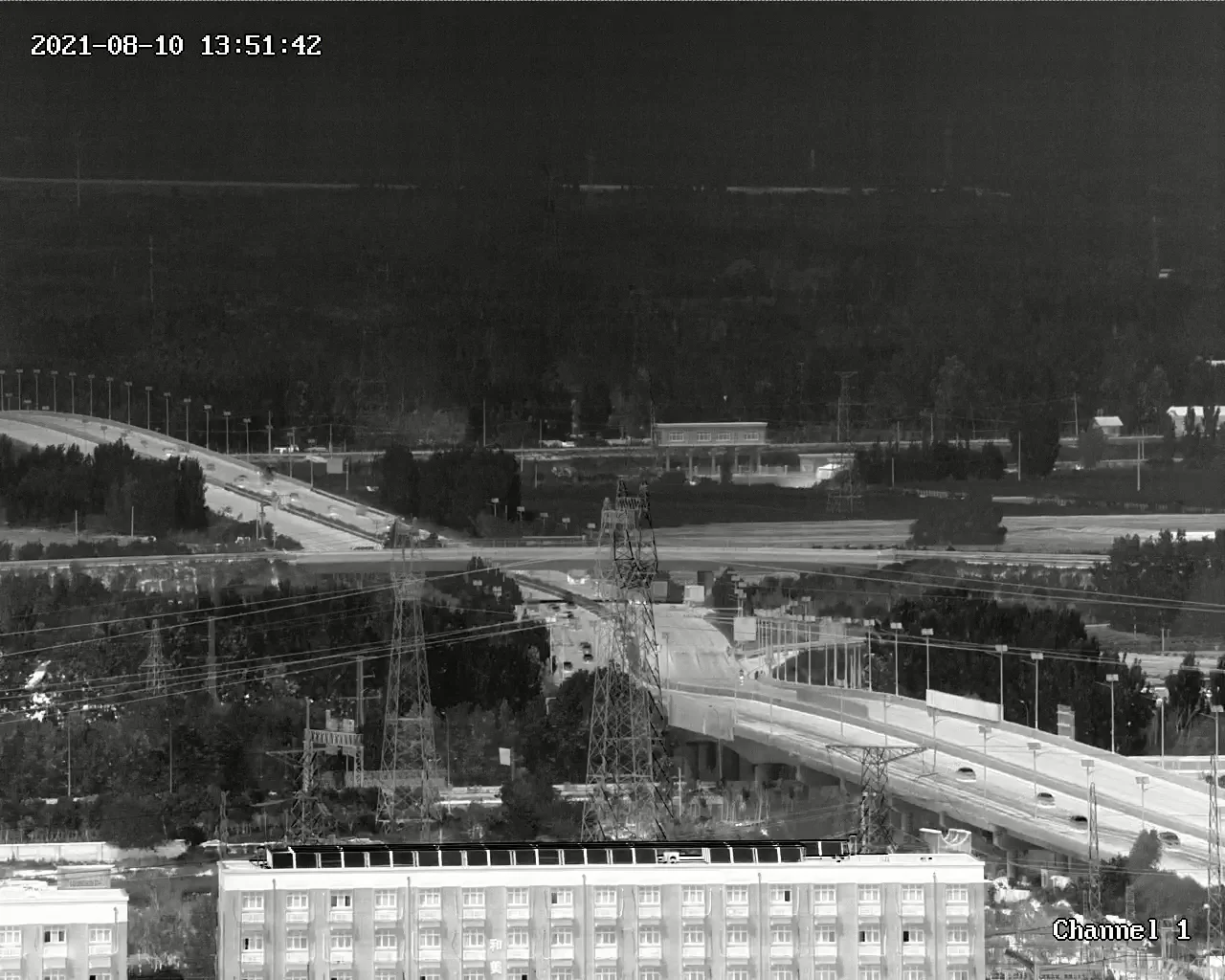 Hot selling Hope-Wish 5-20KM Outdoor surveillance Thermal PTZ camera long range thermal camera